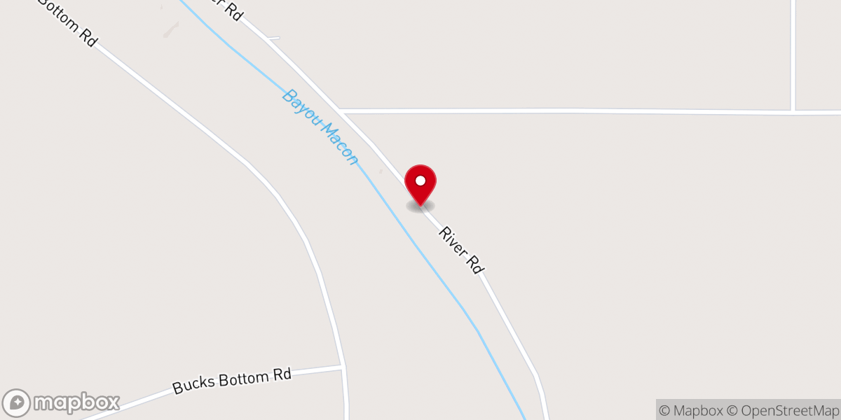 Map showing location of Eureka Baptist Church