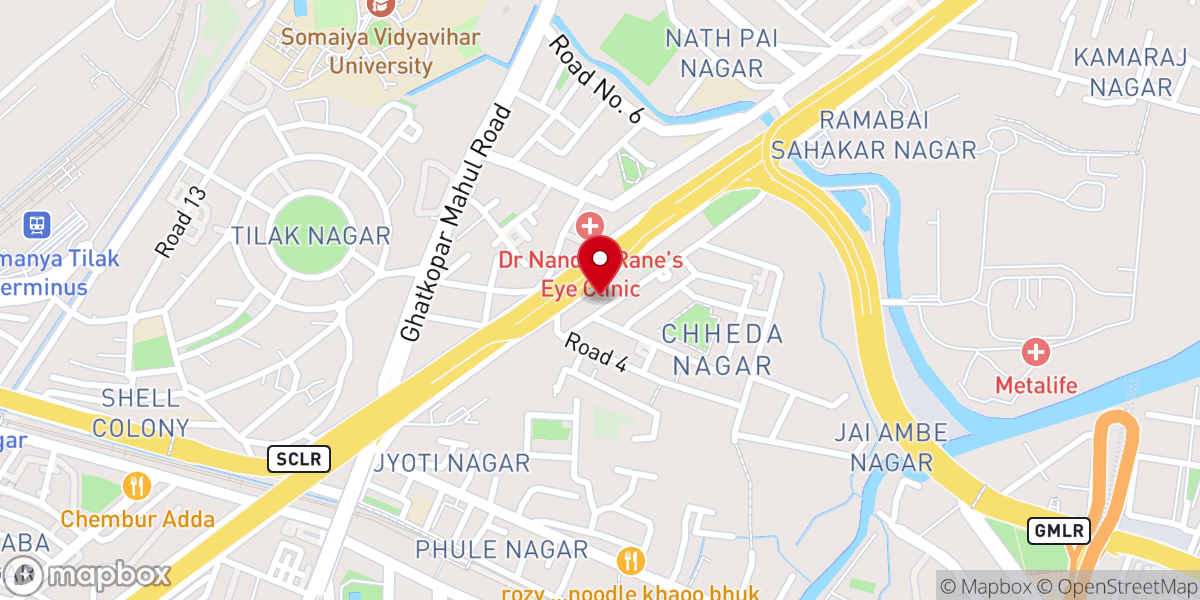 Map showing location of Indian Pentecostal Church of God, Mumbai