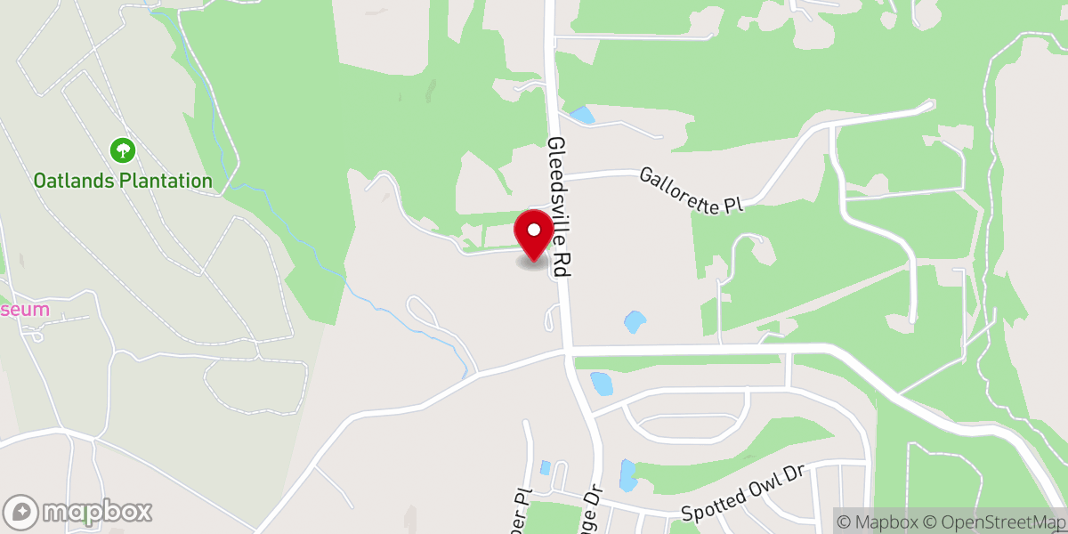 Map showing location of Destiny Church Inc