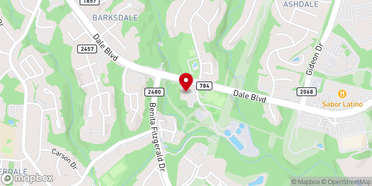 Map showing location of Good Shepheard United Methodist Church