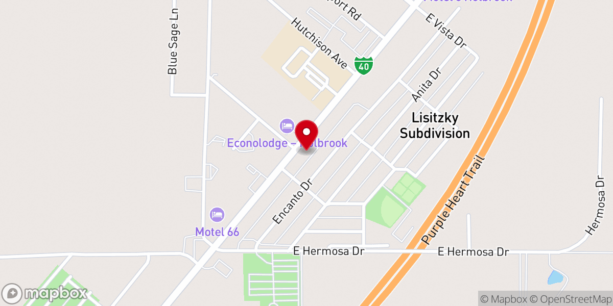 Map showing location of Empty Pockets Saloon