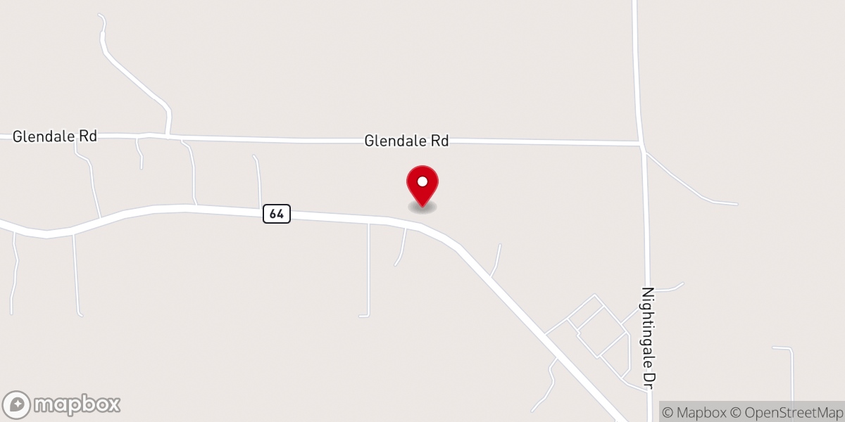Map showing location of Communion Chapel Bible Church