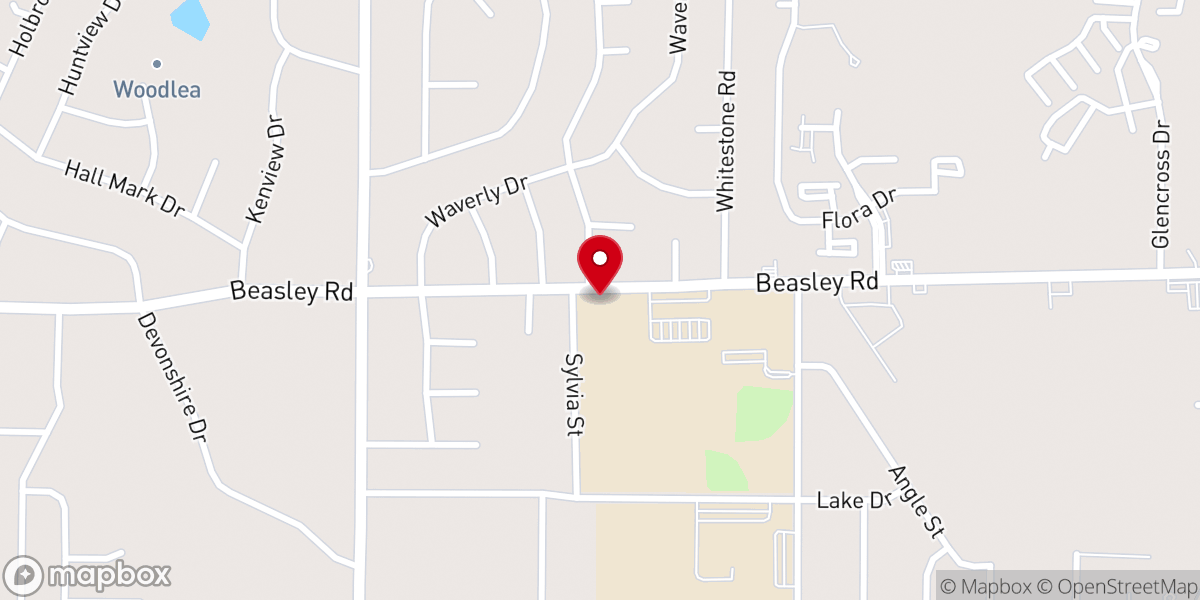 Map showing location of Saint Christophers Episcopal Church