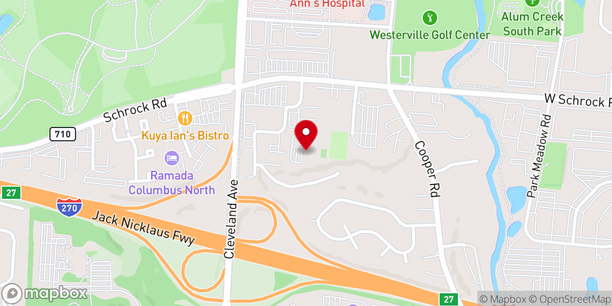 Map showing location of Grace International Church (GIF)