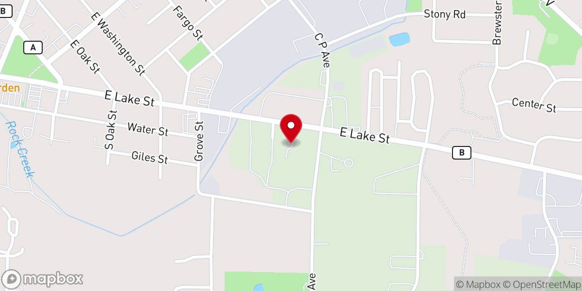 Map showing location of St. Vincent de Paul Society