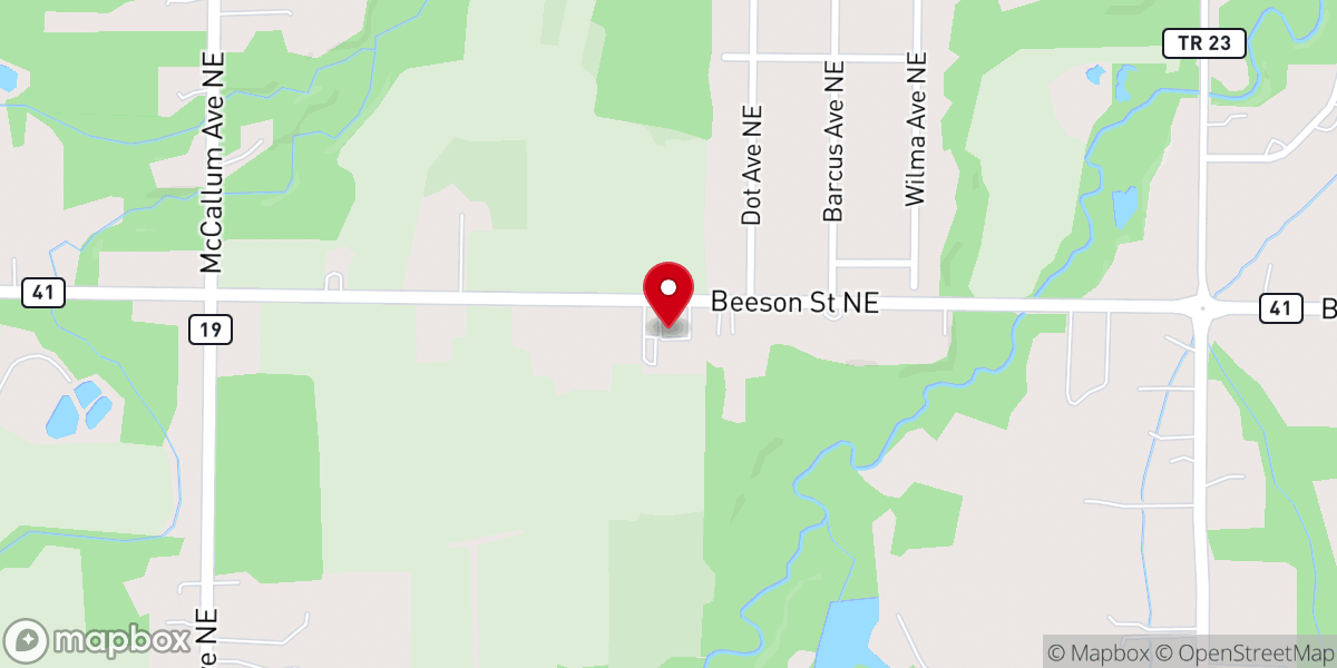 Map showing location of Science Hill Community Church
