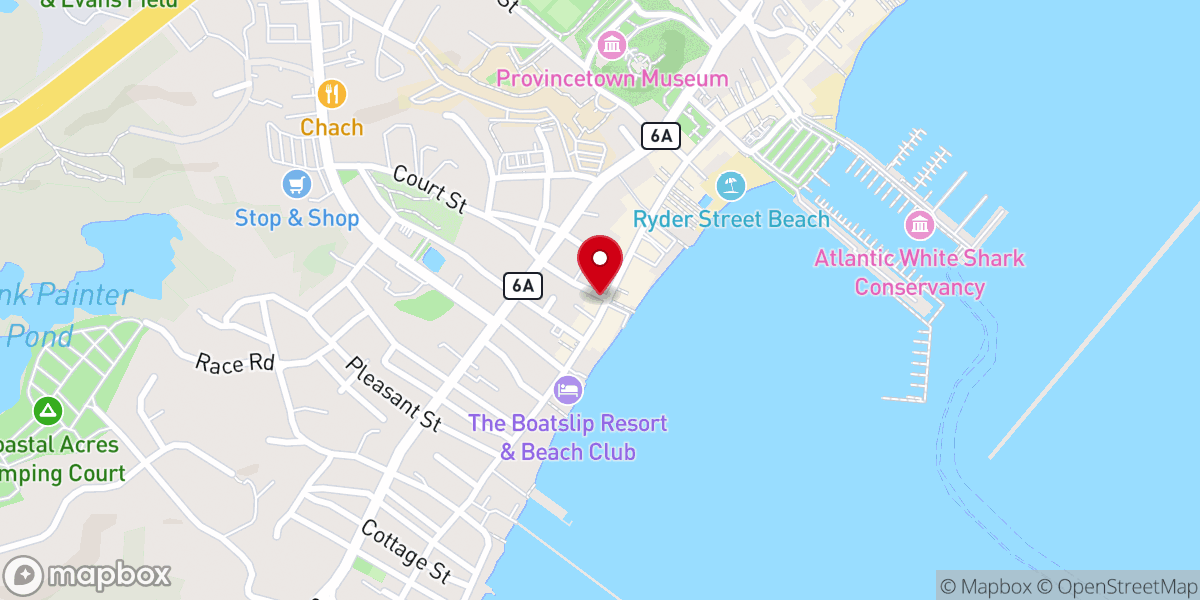 Map showing location of Grotta Bar