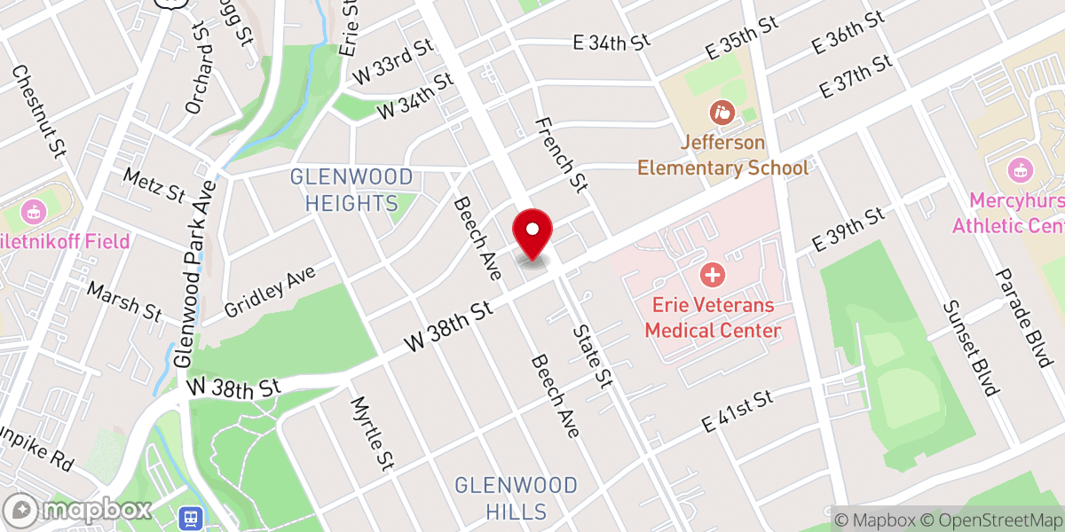 Map showing location of Blessed Hope Seventh Day Church