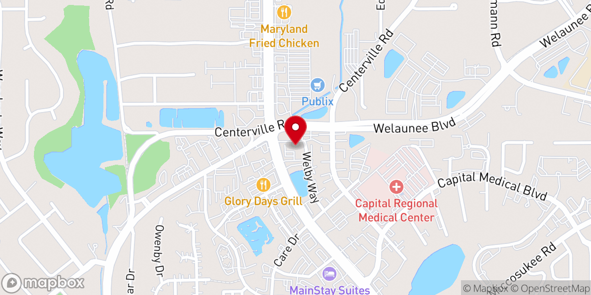 Map showing location of The Redeemed Christian Church of God, The Fountain of Hope Chapel