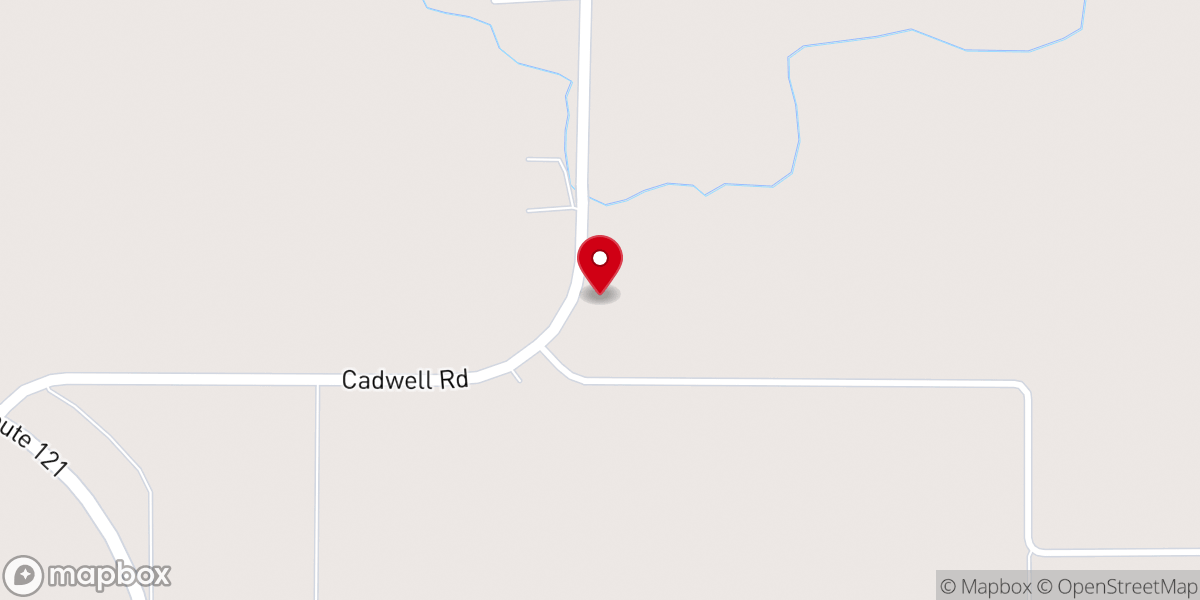 Map showing location of New Life Church