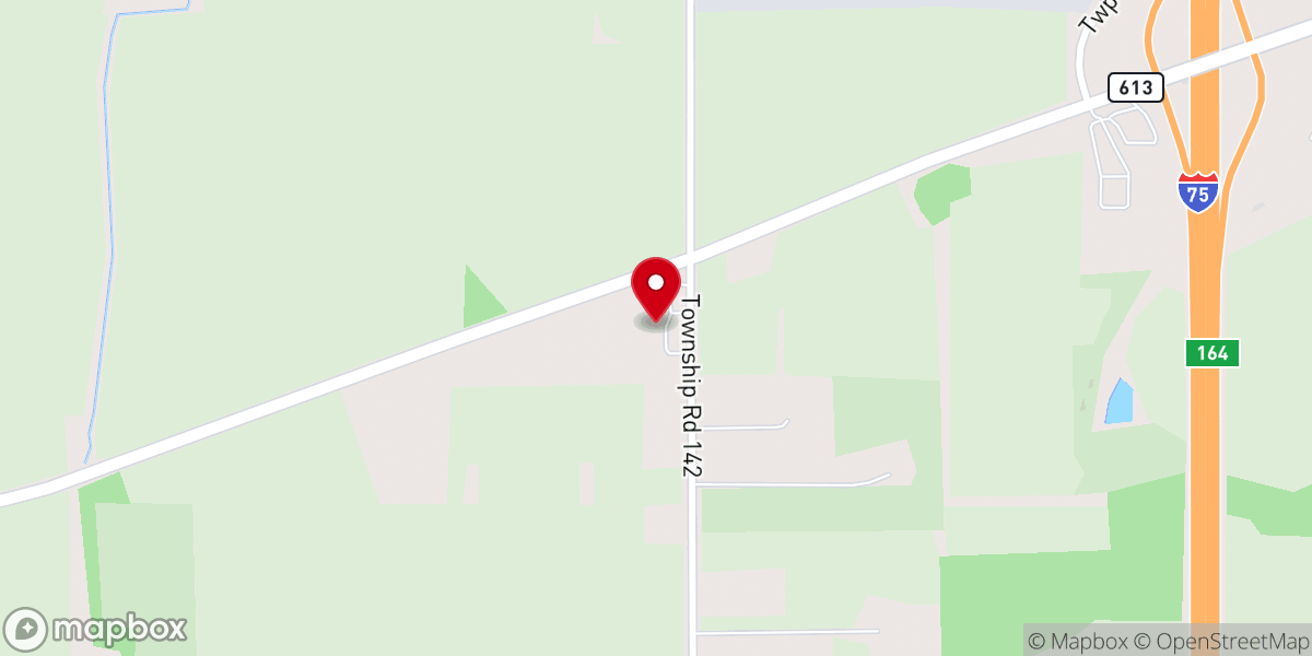 Map showing location of Maranatha Bible Church