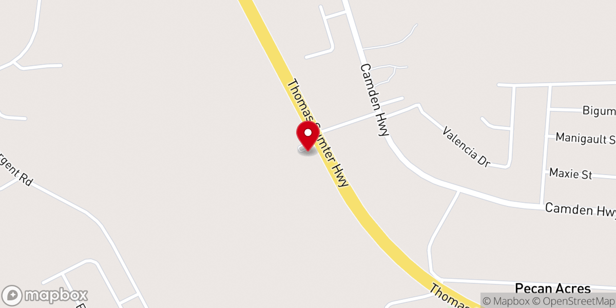 Map showing location of New Beginning Outreach Ministry