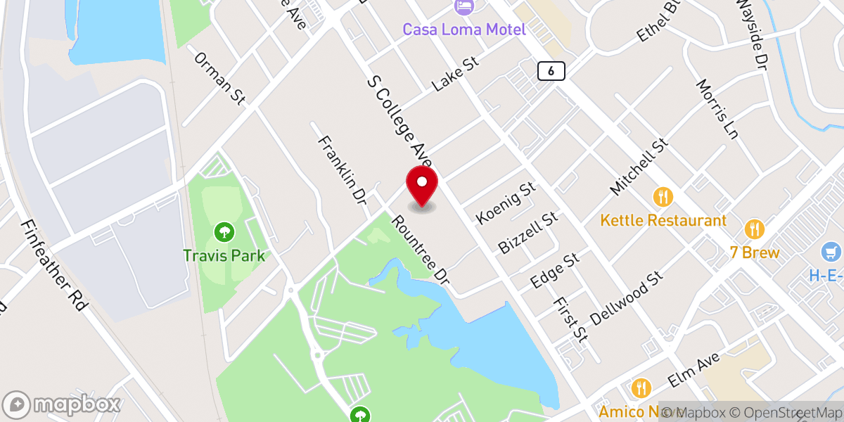 Map showing location of Grace Bible Church: Midtown Campus | Iglesia Bíblica Grace: Midtown Campus
