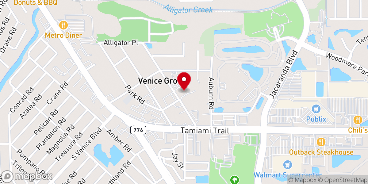 Map showing location of Whole New Life Christian Church