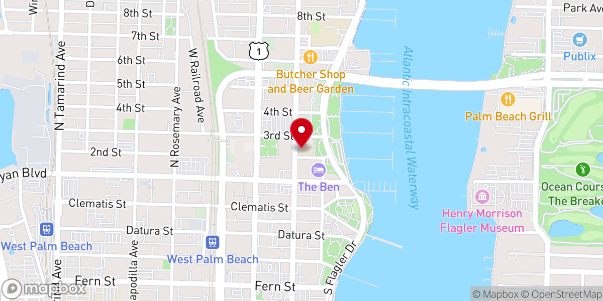 Map showing location of Saint Ann's Community Church - Food Distribution Center