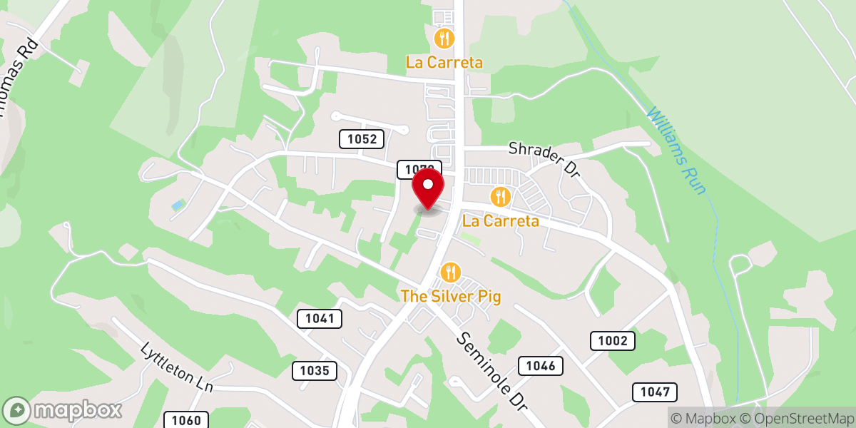 Map showing location of ELCM Hope Community Center