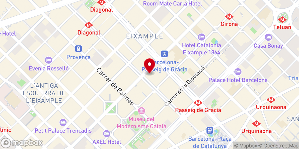 Map showing location of Adoració Nocturna Femenina