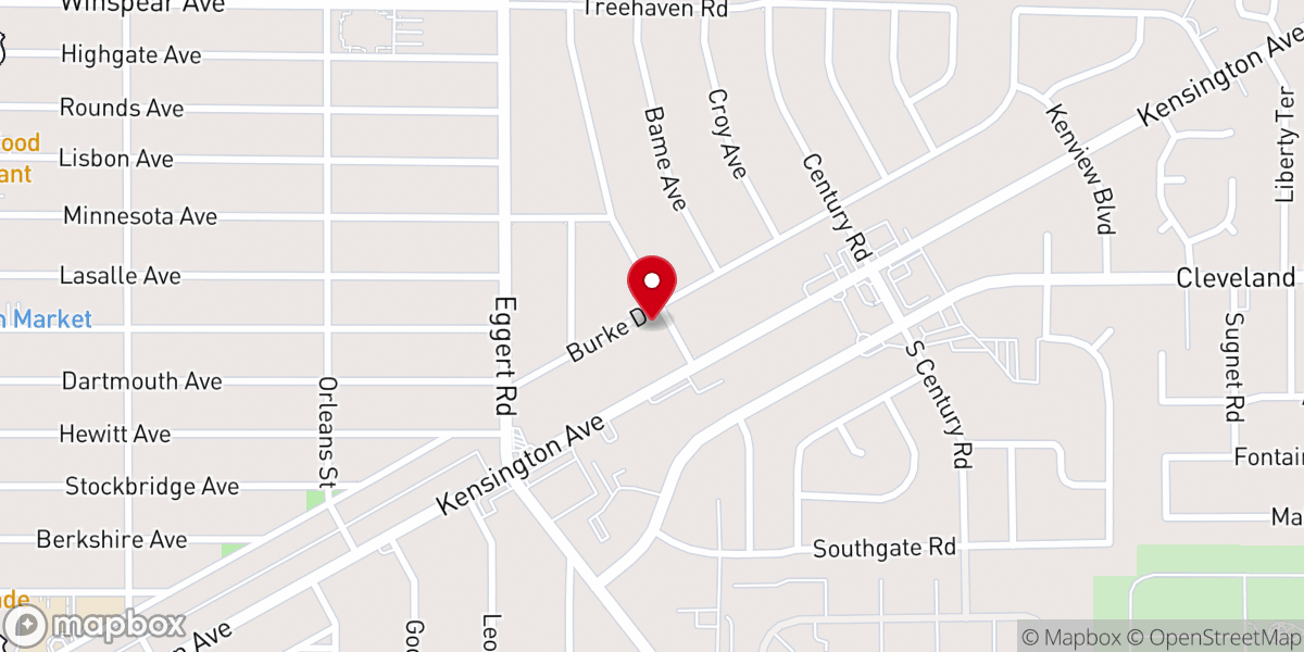 Map showing location of St. Michael and All Angels