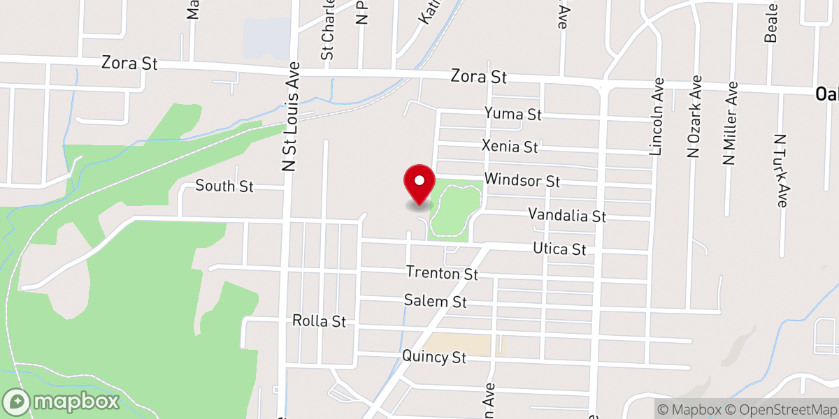 Map showing location of Royal Heights Baptist Church