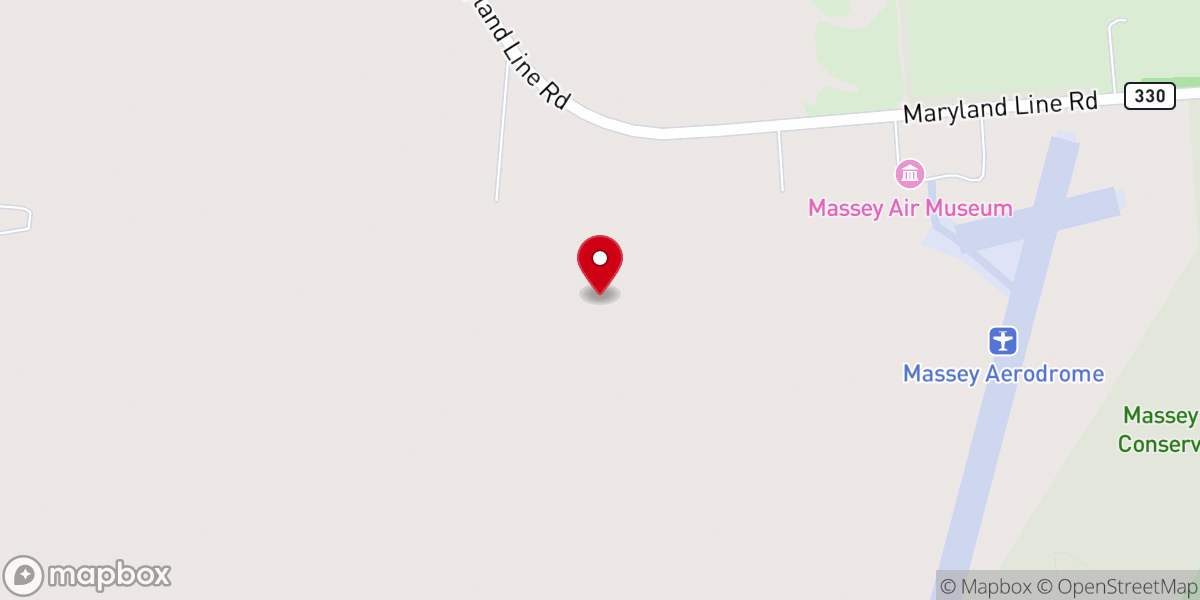 Map showing location of St. Clement's Rectory