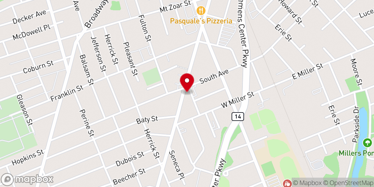 Map showing location of Church Of God Taller Del Maestro • Emira