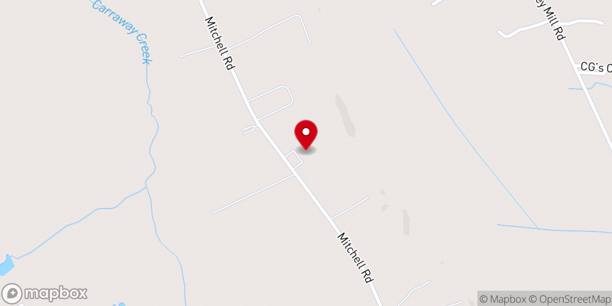 Map showing location of Greater St John Church