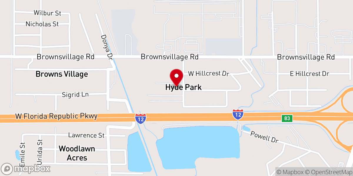 Map showing location of Glad Tidings Seventh-day Adventist Church