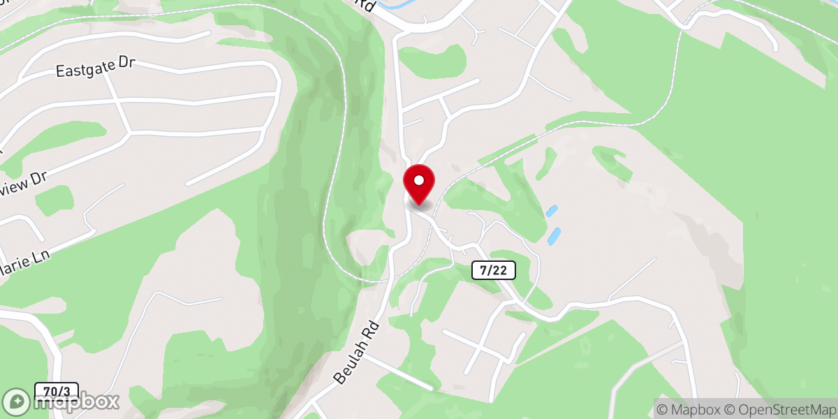 Map showing location of Divine House of Refuge