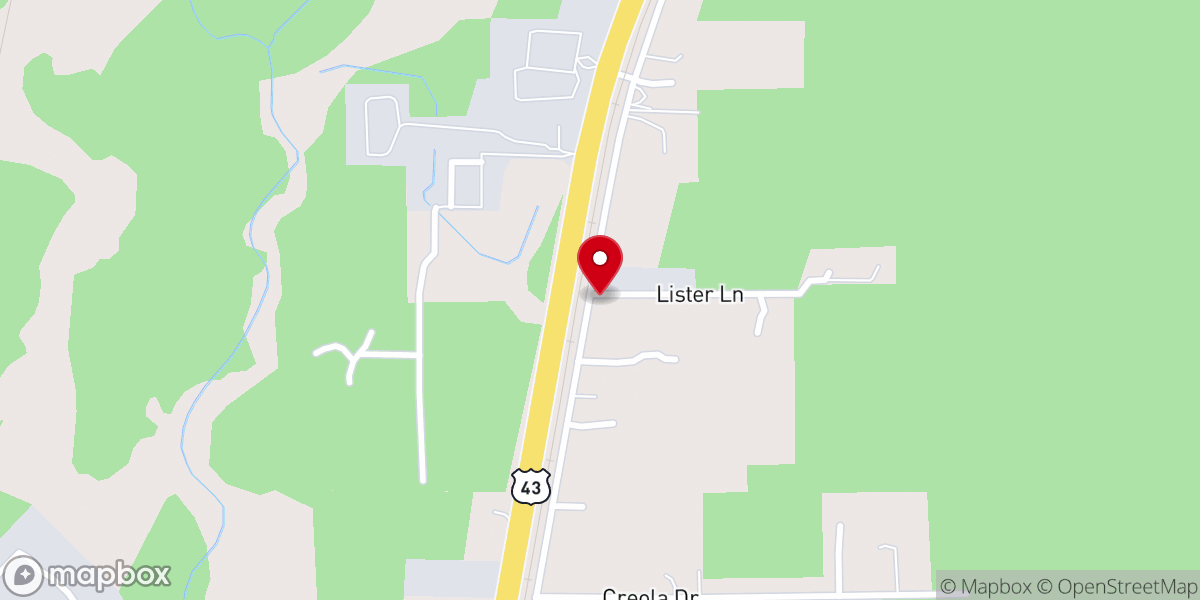 Map showing location of Christway Overcometh Holiness Church