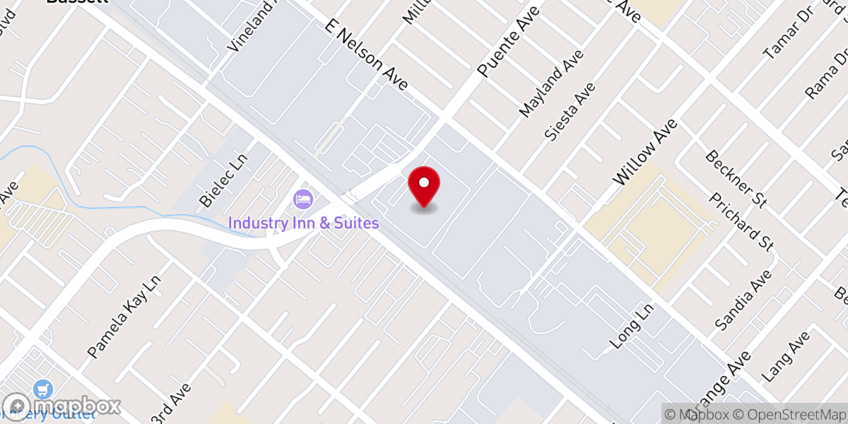 Map showing location of Iglesia De Cristo Restauracion Bethel