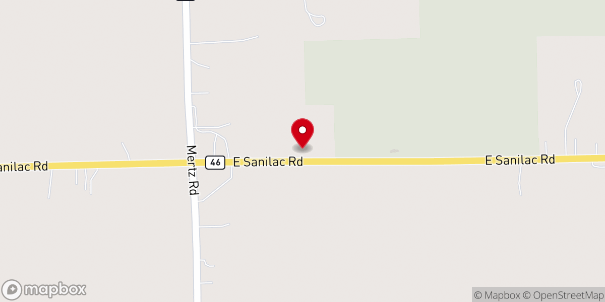Map showing location of Anchor Cove Church