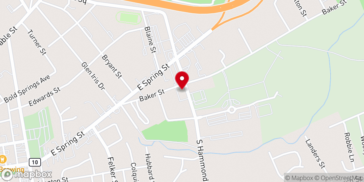 Map showing location of LifeBridge Christian Church