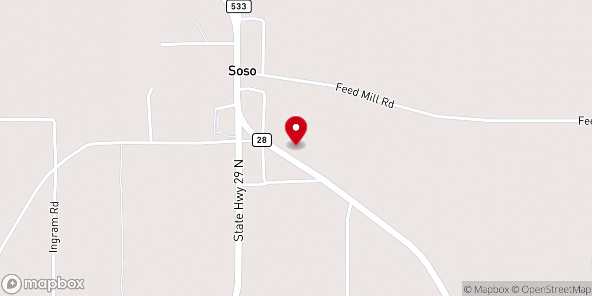 Map showing location of Crossgate Bible Church
