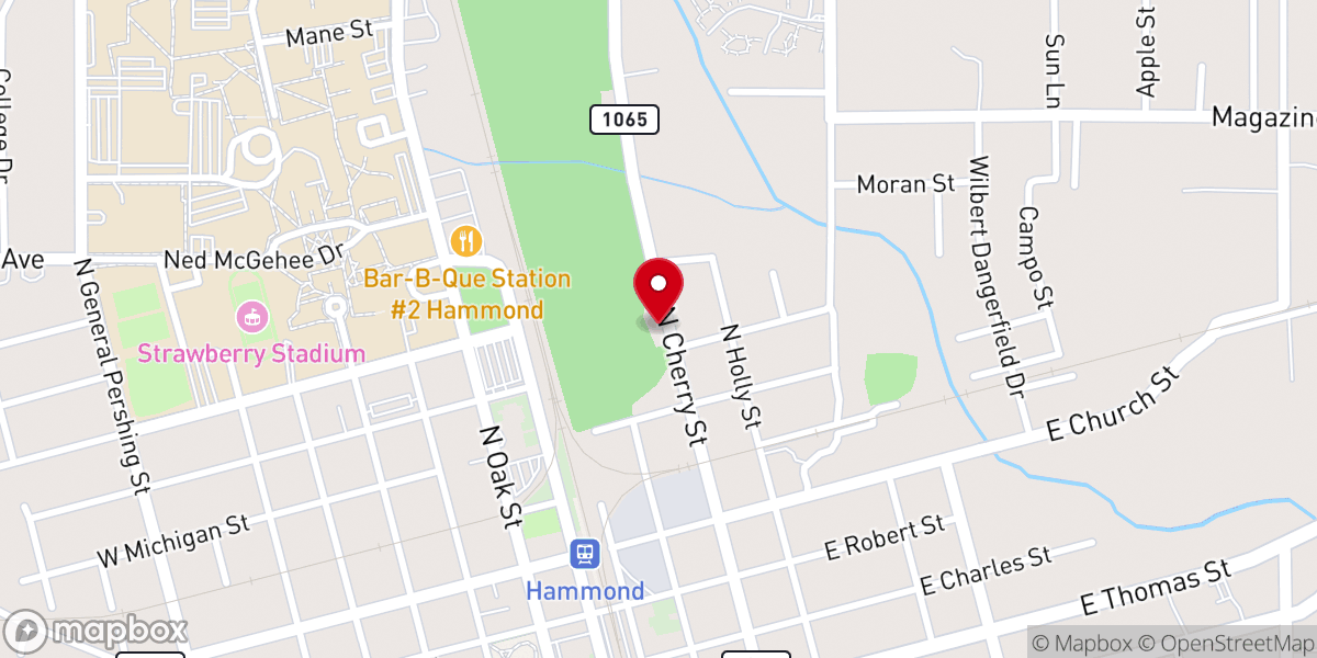 Map showing location of First Bethel United Progressive Community Church