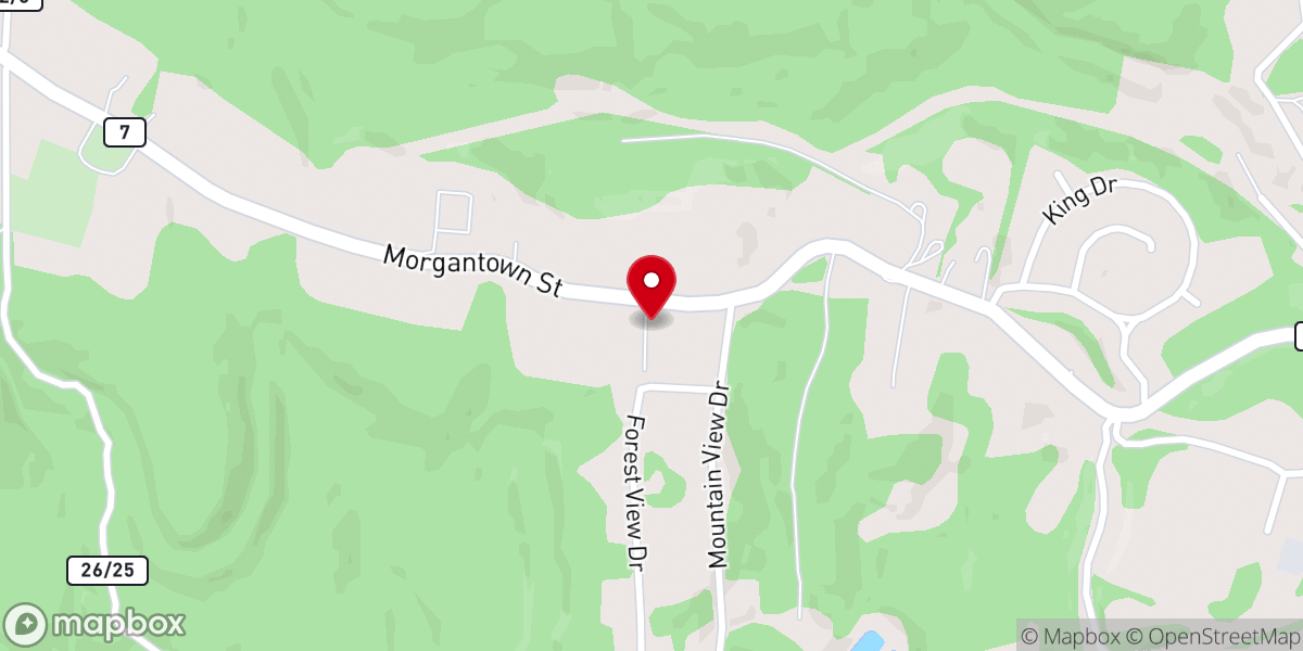 Map showing location of Kingwood Southern Baptist Church