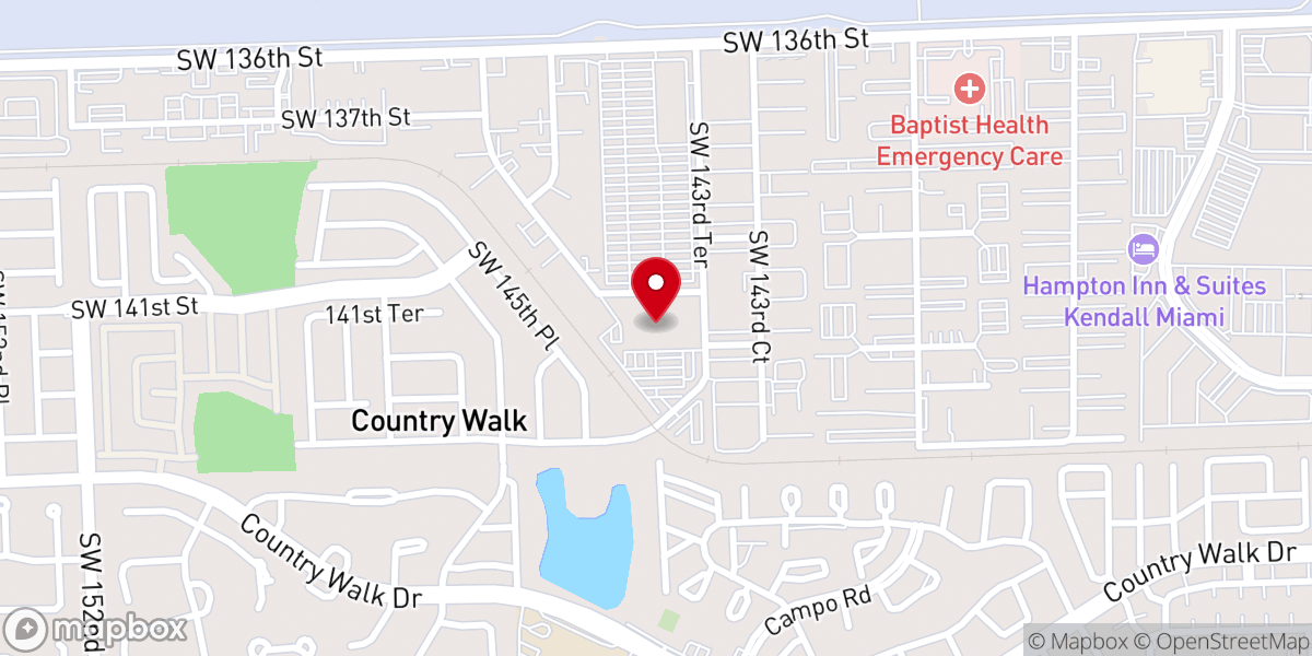 Map showing location of King Jesus Ministry
