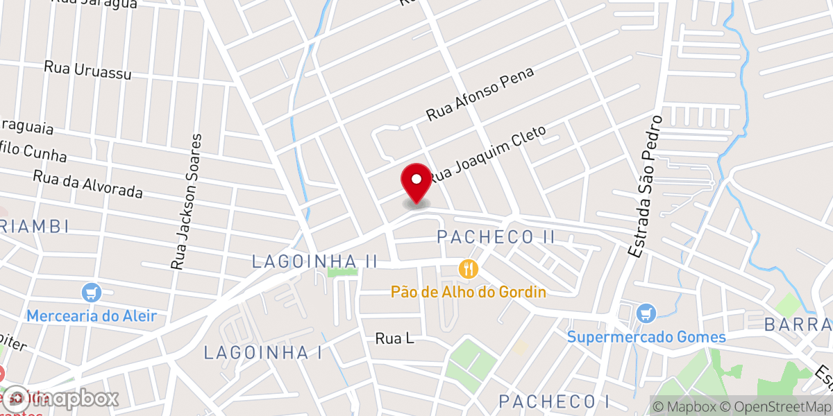 Map showing location of Igreja Universal - PACHECO