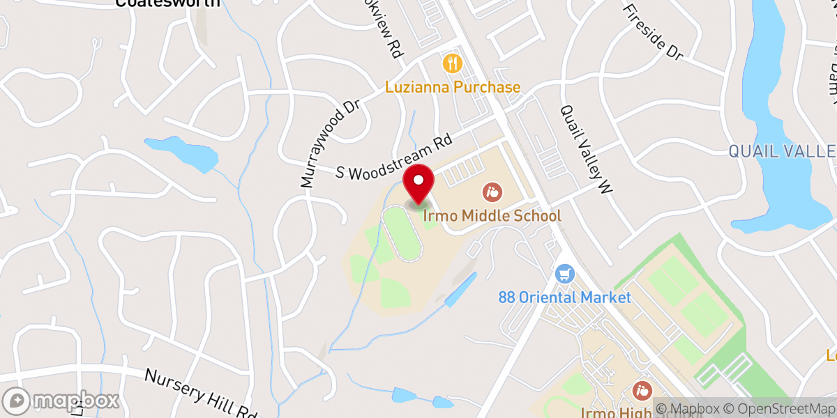 Map showing location of Perception Ministries Inc