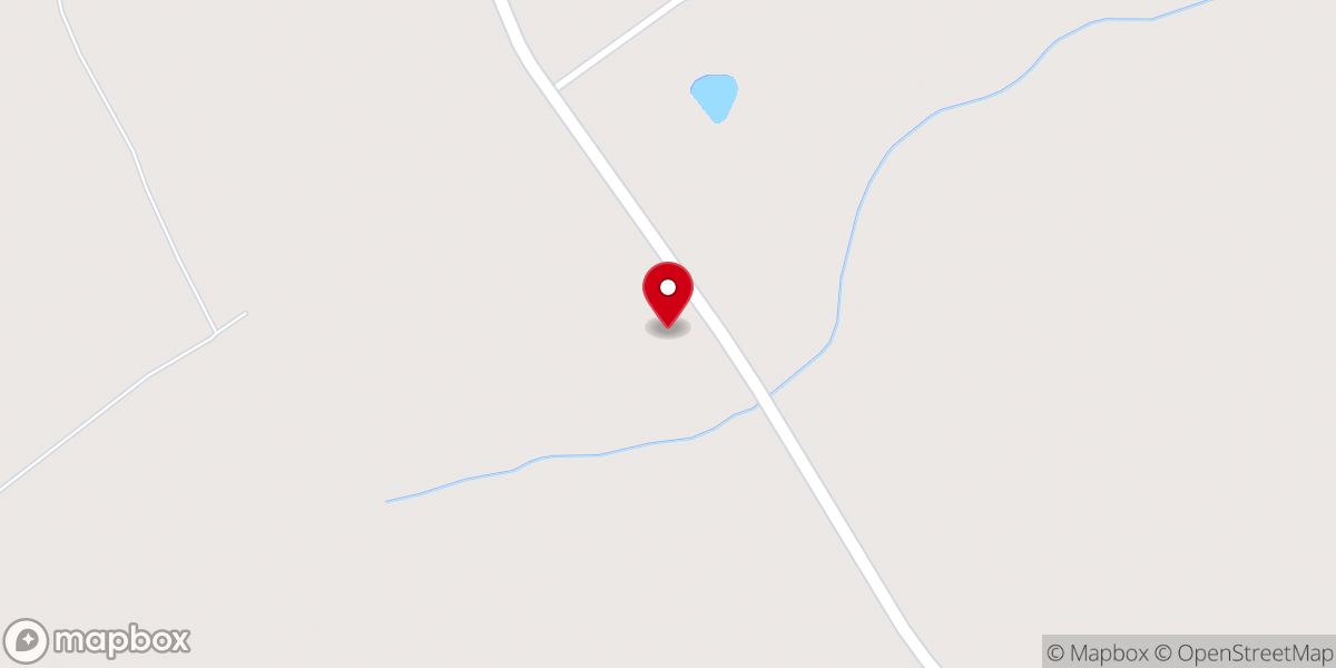 Map showing location of Mount Elam Church