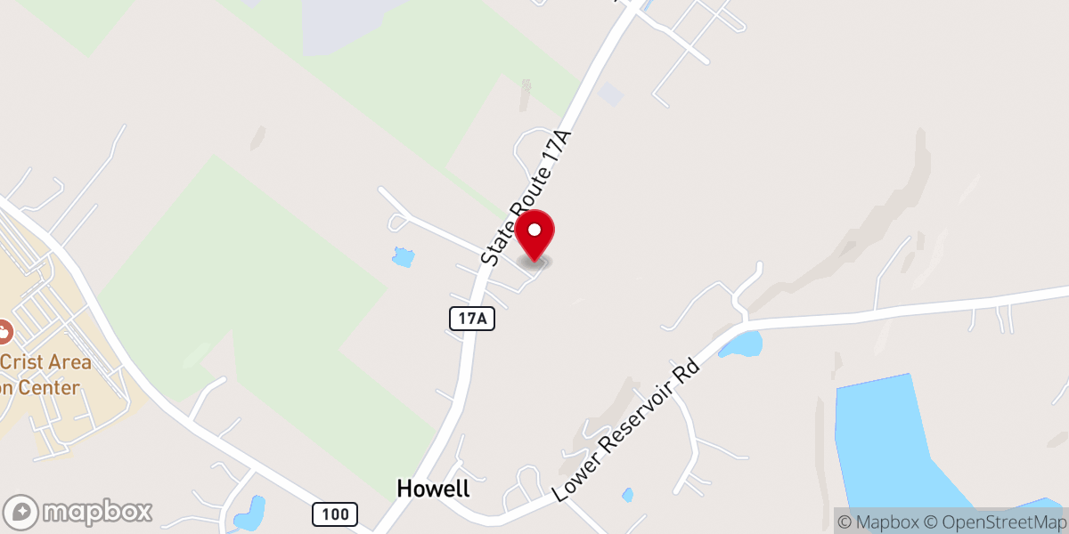 Map showing location of Christ Health Care Ministry