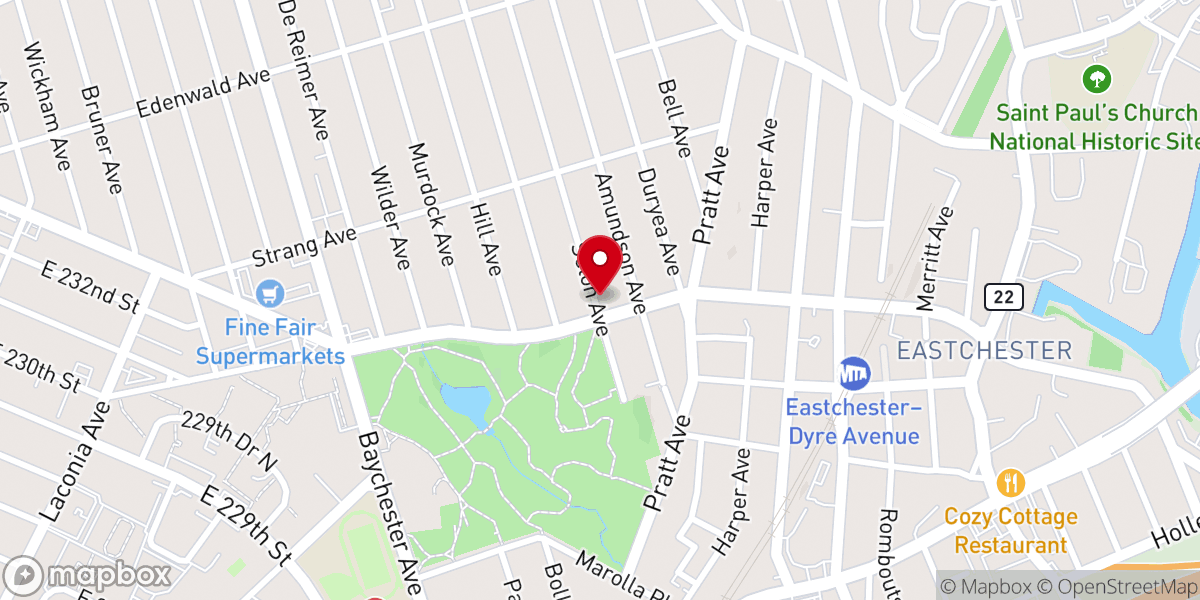 Map showing location of Church Of God Tabernacle, Inc.