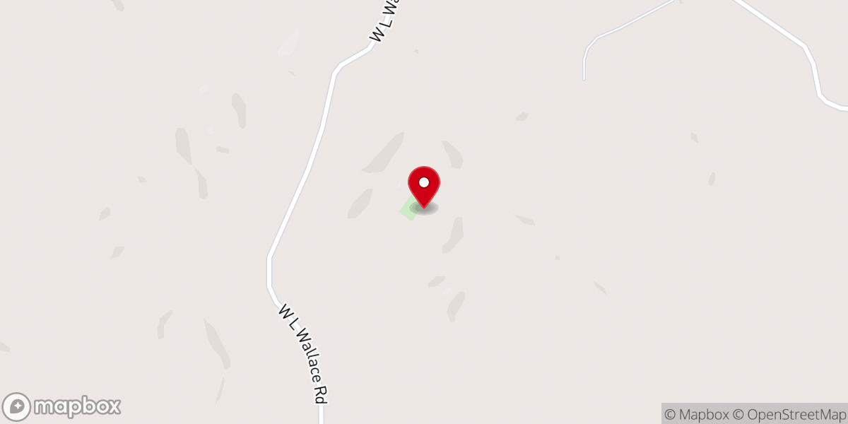 Map showing location of Mt Zion Baptist Church