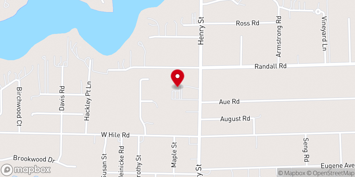 Map showing location of St Mark Lutheran