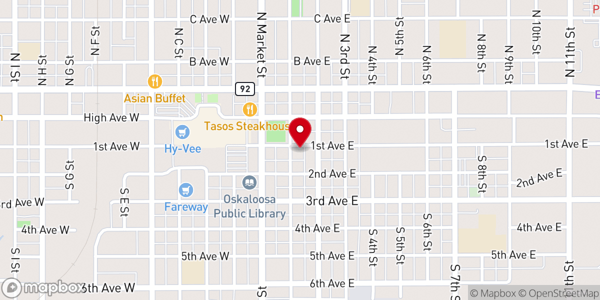Map showing location of Bridget's Public House - Irish Pub