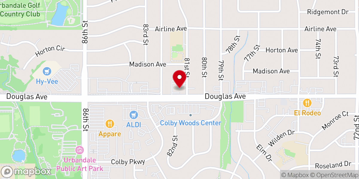 Map showing location of Central Community Free Methodist Church
