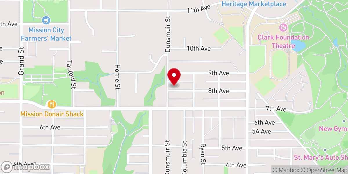 Map showing location of Mission Bible Fellowship