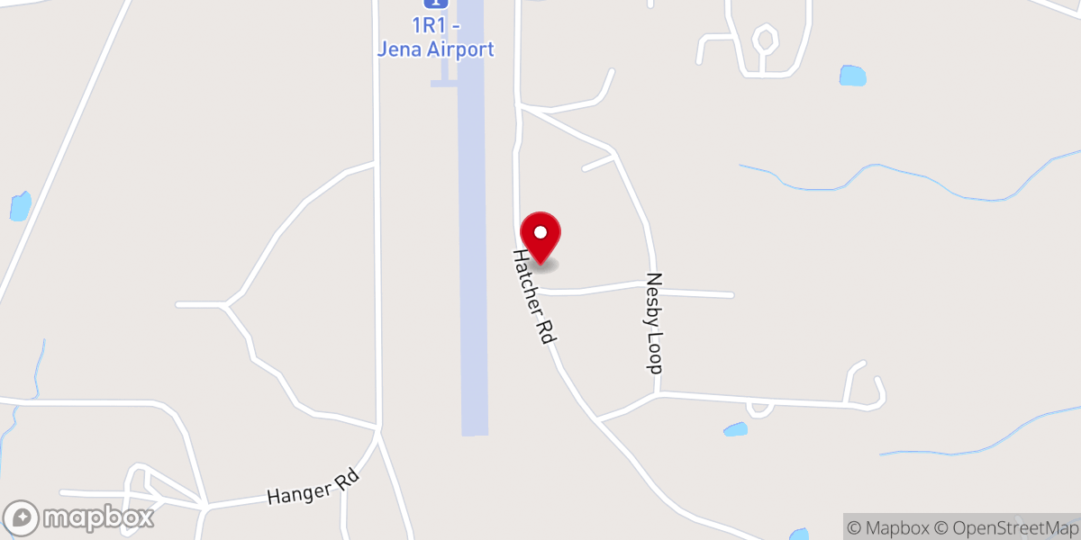 Map showing location of Mars Hill Baptist Church