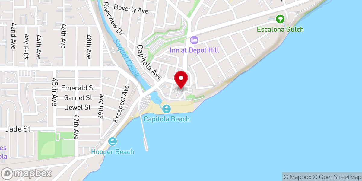 Map showing location of Faith Chapel