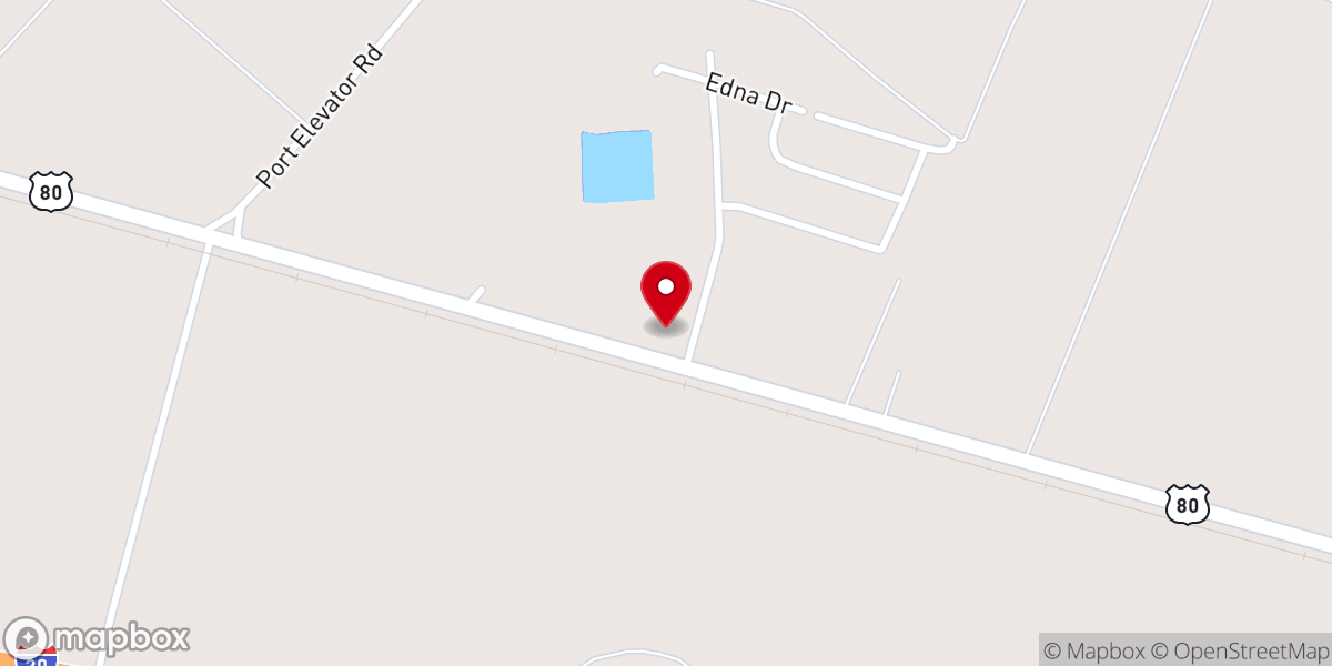 Map showing location of Mount Able Church