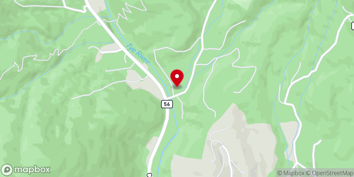 Map showing location of Cornerstone Baptist Church
